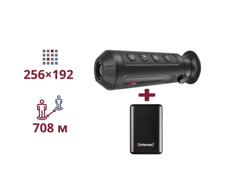 AGM Taipan TM15-256 + INTENSO Powerbank 2 000 мА•г ТЕПЛОВІЗІЙНИЙ МОНОКУЛЯР ТА ПОВЕРБАНК