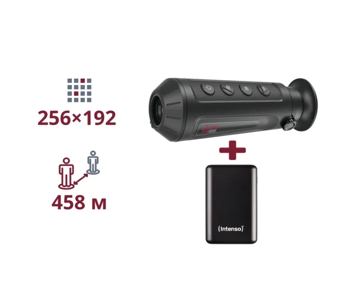 AGM Taipan TM10-256 + INTENSO Powerbank 2 000 мА•г ТЕПЛОВІЗІЙНИЙ МОНОКУЛЯР ТА ПОВЕРБАНК