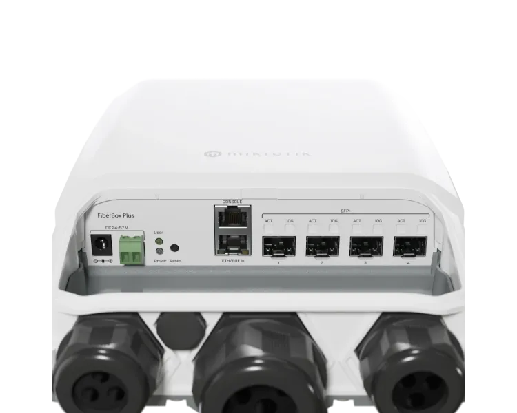 Mikrotik FiberBox Plus (CRS305-1G-4S+OUT) Комутатор 4 порти керований