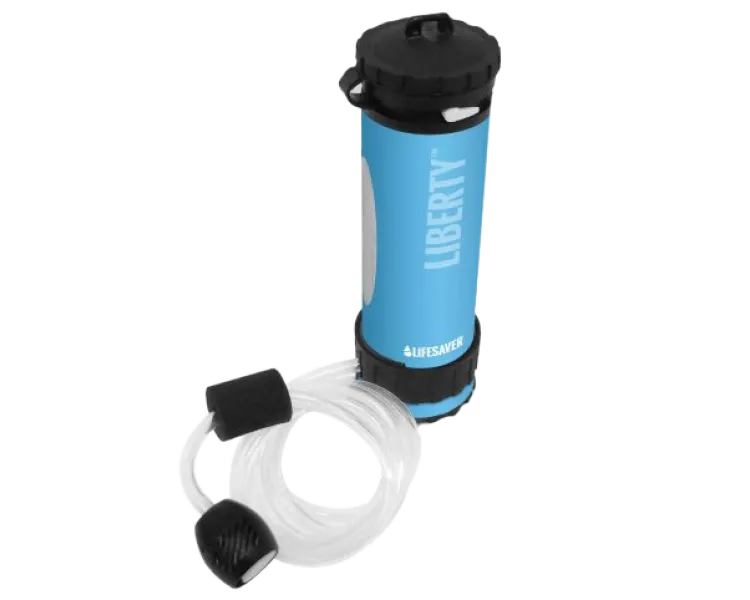 LifeSaver Liberty Black Портативна пляшка для очищення води