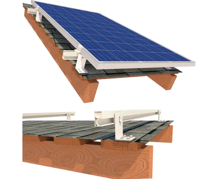 InstallKit IK-XL-B-5 кріплення 5 сонячних панелей до 1145мм бітумна черепиця Комплект