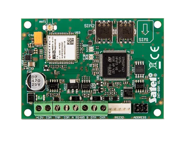 INT-GSM GPRS-модуль для INTEGRA та INTEGRA Plus