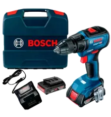 Bosch Professional GSR 18V-50 (06019H5000) Акумуляторний дриль-шурупокрут + 2 акб 18 В / 2 А•г + ЗП GAL 18V-20 + L-Case