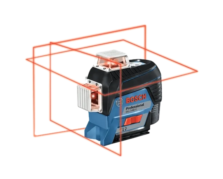 Bosch GLL 3-80 Professional Нівелір лазерний + кейс