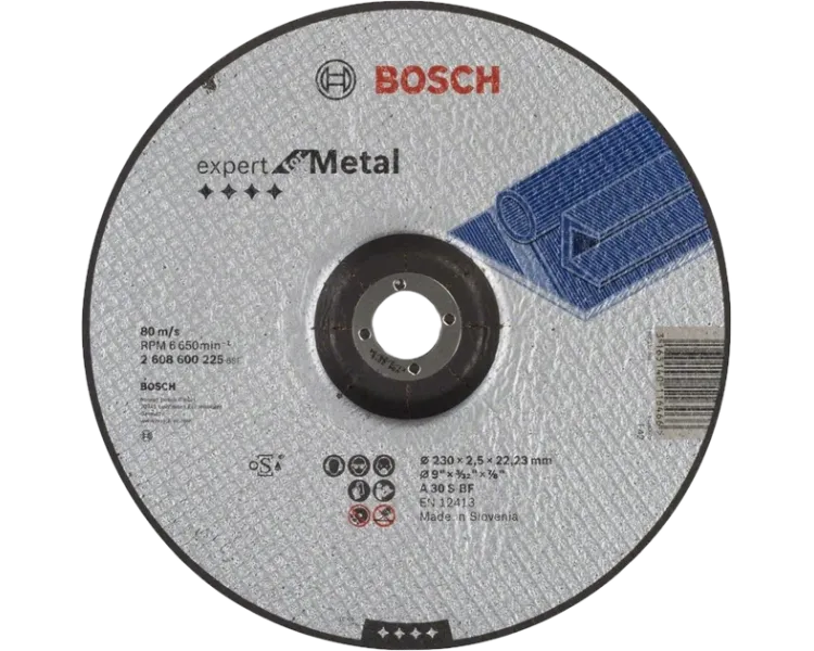 Bosch 230 x 2.5 мм (2608600225) Відрізний круг для металу