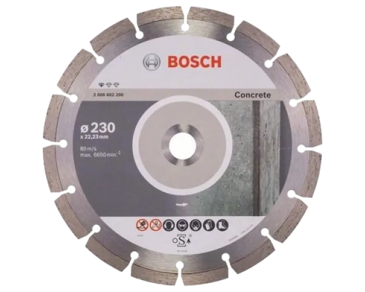 Bosch 230x22.23 (2608603243) Алмазний відрізний круг по бетону