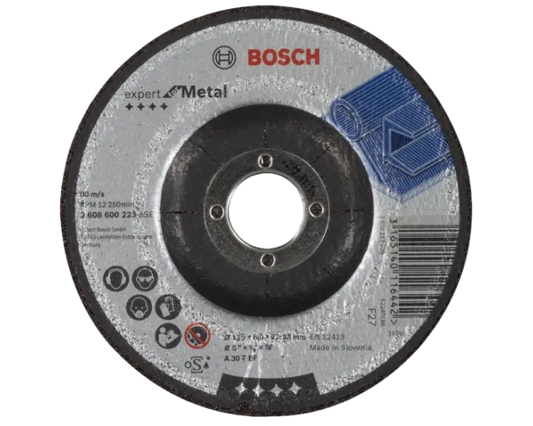 Bosch 125 x 6 мм (2608600223) Обдирний круг для металу