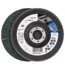 Bosch X571 125 мм K40 (2608606922) Пелюстковий шліфкруг
