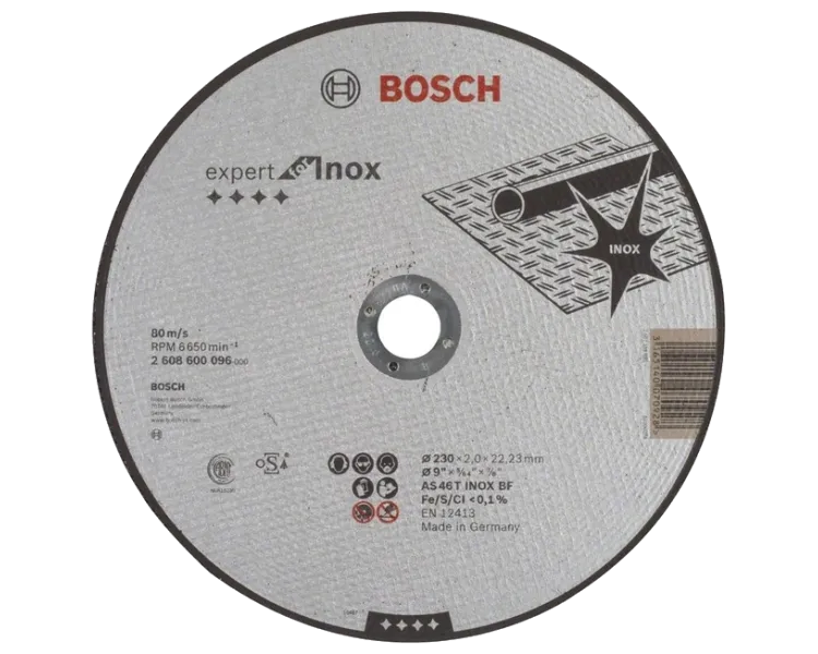 Bosch Expert 230 x 2 мм (2608600096) Відрізний круг для нержавіючої сталі