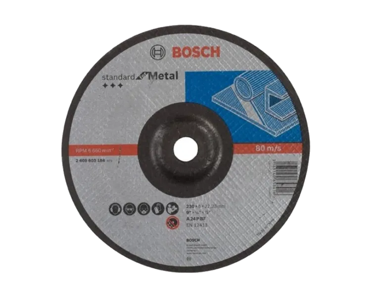 Bosch 230х6 мм (2608603184) Обдирний круг для металу