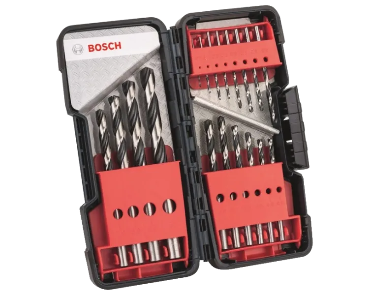 Bosch HSS PointTeQ 18 штук (2608577350) Набір свердел для металу