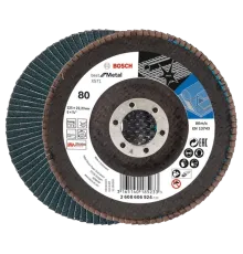 Bosch X571 125 мм K80 (2608606924) Пелюстковий шліфкруг