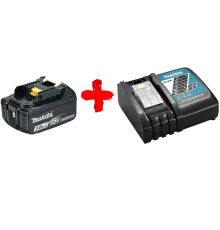 Makita DC18RC (191A24-4) + BL1830B Акумулятор Li-ion + швидкозарядний пристрій
