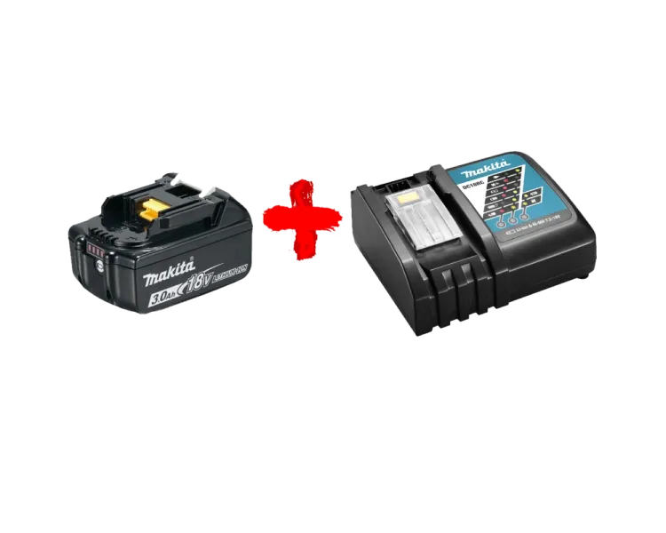 Makita DC18RC (191A24-4) + BL1830B Акумулятор Li-ion + швидкозарядний пристрій