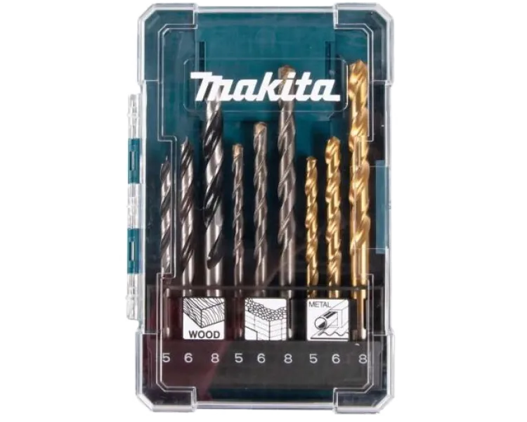 Makita (D-71962) Комбінований набір свердел 9 шт