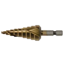 Makita (D-40185) Ступінчасте свердло HSS TiN 1/4 4-20 мм