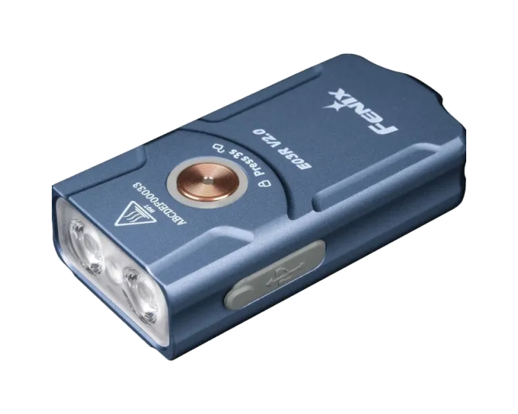 Fenix E03R V2.0 Ліхтар наключний синій