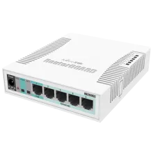 MikroTik RB260GS (CSS106-5G-1S) Комутатор 5 портів керований