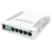 MikroTik RB260GS (CSS106-5G-1S) Комутатор 5 портів керований