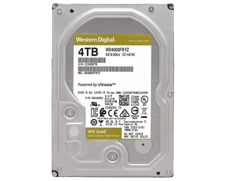 Western Digital (WD4003FRYZ) Жорсткий диск 3.5" 4TB