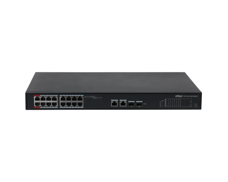 Dahua DH-S4101-16ET2GF-240-C PoE Комутатор 18 портів керований