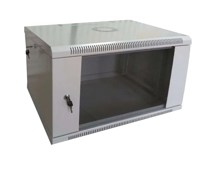 Hypernet WMNC66-4U-FLAT Шафа коммутаційна настінна 4U 600x600 розбірна