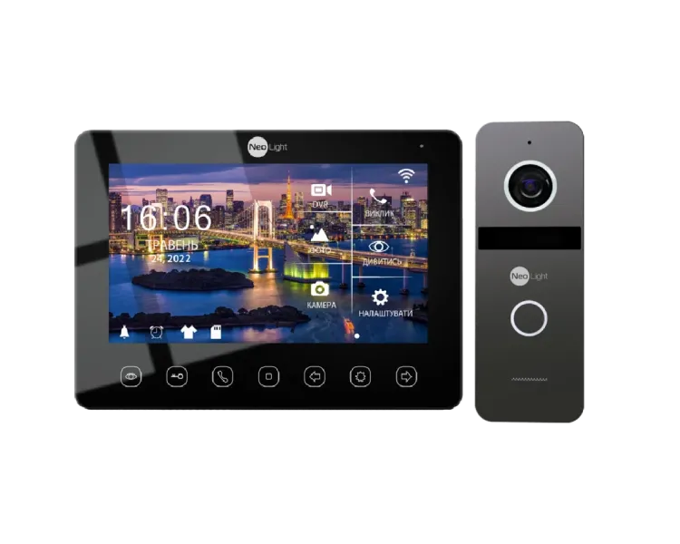 NeoLight NeoKIT HD WF B/Graphite Комплект відеодомофону