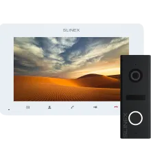 Slinex ML-17HD(Black) + SM-07MHD(White) Комплект відеодомофону