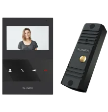Slinex ML-16HD(Black)+SQ-04M(Black) Комплект відеодомофону
