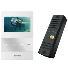 Slinex ML-16HD(Black)+SQ-04M(White) Комплект відеодомофону