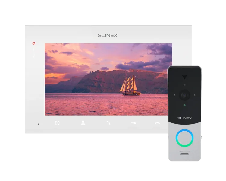 Slinex ML-20HD(Black)+SQ-07MTHD(White) Комплект відеодомофону