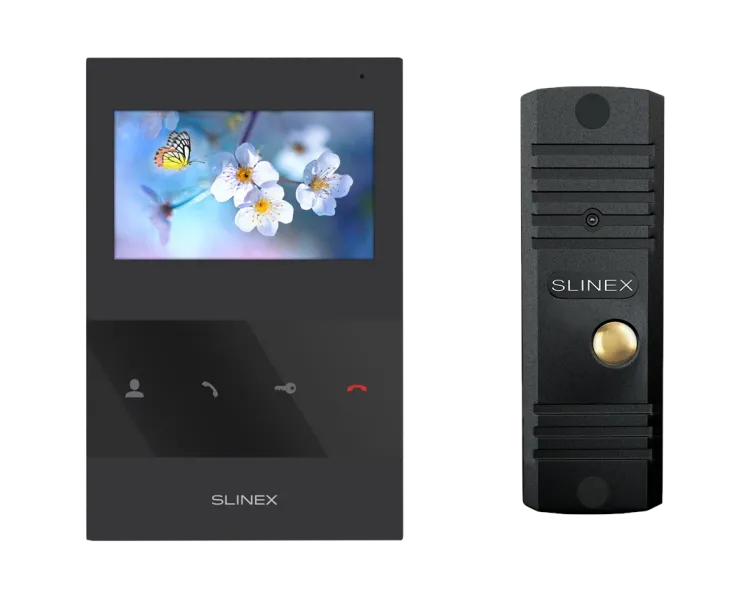 Slinex SQ-04(Black)+ML-16НD(Black) Комплект відеодомофону