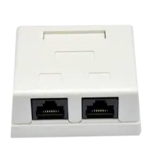 EPNew 2хUTP, кат. 6, RJ45 Розетка зовнішня