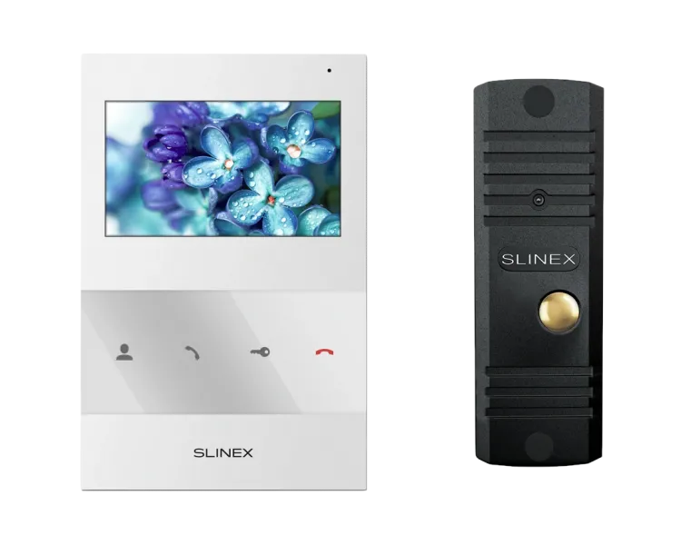 Slinex SQ-04(White)+ML-16НD(Black) Комплект відеодомофону
