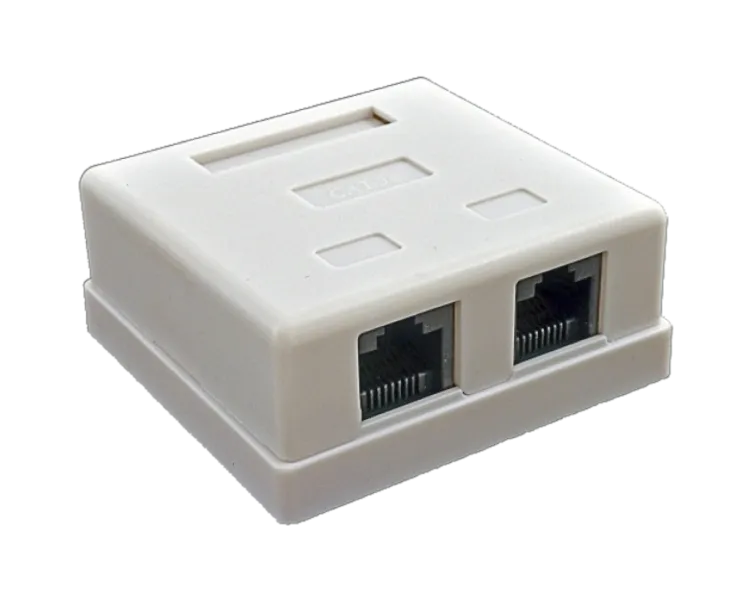 Kingda 2хRJ45 UTP Розетка