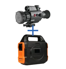 AGM Varmint LRF TS50-384 + UTEPO UPS300 Тепловізор та зарядна станція
