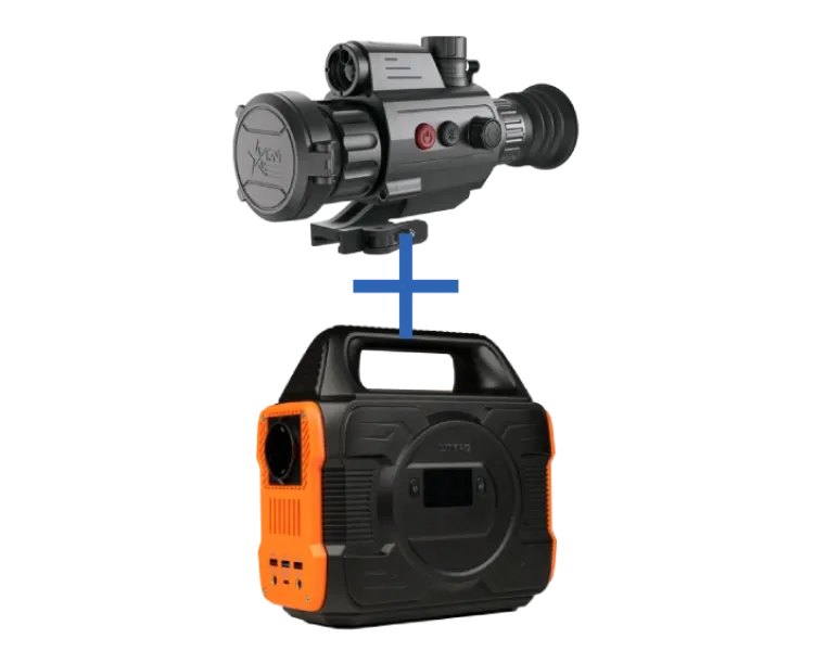 AGM Varmint LRF TS50-640 + UTEPO UPS300 Тепловізор та зарядна станція