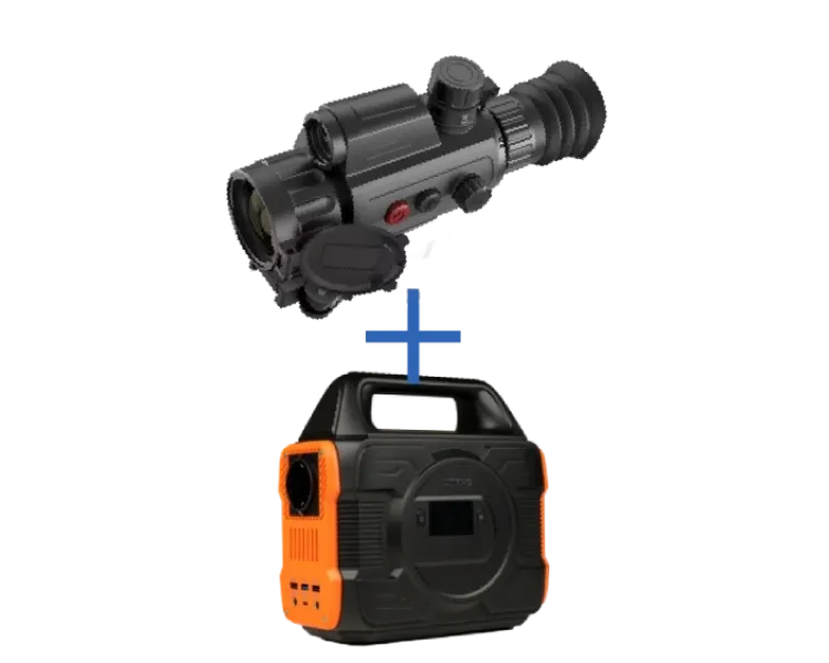 AGM Varmint LRF TS35-640 + UTEPO UPS300 Тепловізор та зарядна станція