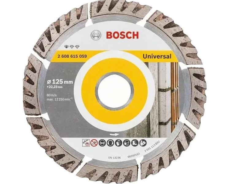 Bosch Stf Universal 125-22,23 Алмазний диск