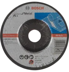 Bosch Standard for Metal 125x6x22.23 мм Обдирний круг для металу