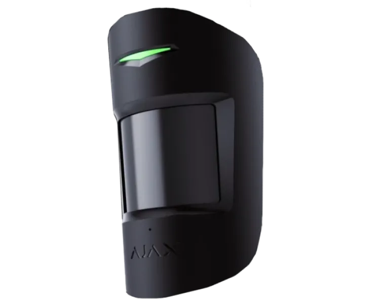 Бездротовий комбінований сповіщувач руху та розбиття скла Ajax Superior CombiProtect black Jeweller