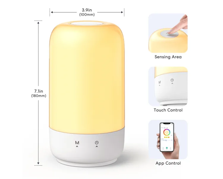 Meross MSL450HK(EU) Розумна настільна WiFi лампа Ambient Light
