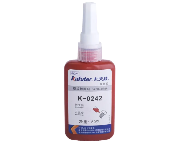 Kafuter K-0242 50ml Лак фіксатор різьби гвинтів синій