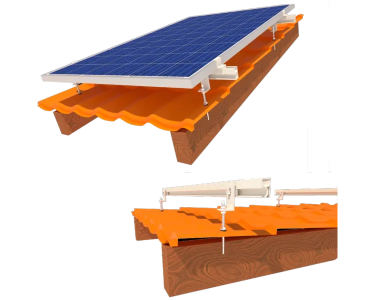 InstallKit IK-XL-M-3 кріплення 3 сонячних панелей до 1145мм металочерепиця профнастил шифер Комплект