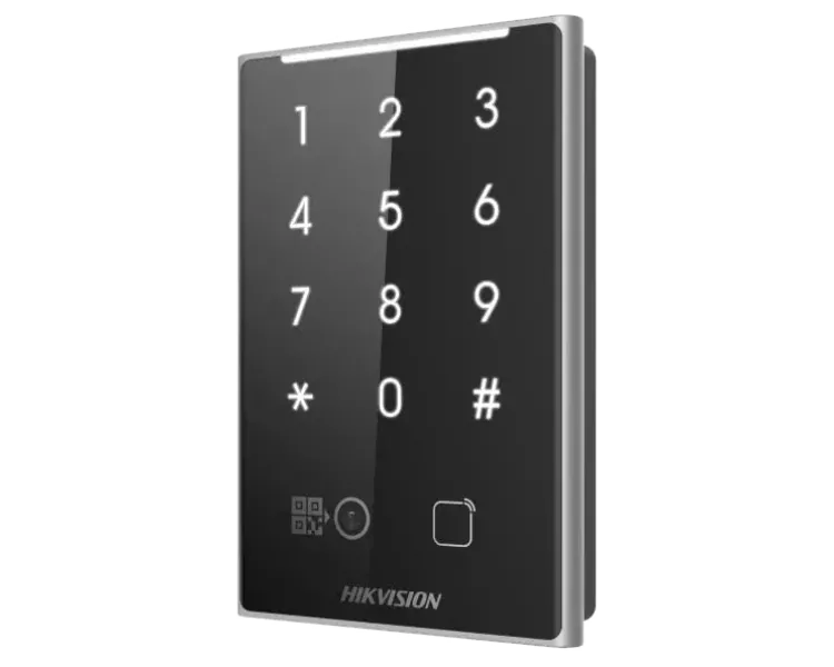 DS-K1109DKB-QR M1,DESfire,Felica IP65 Зчитувач Hikvision