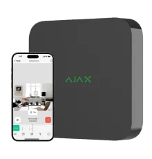 Ajax NVR (8ch) (8EU) black Відеореєстратор