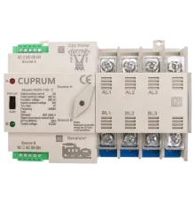 CUPRUM WR2 I-II 100А 4п АВР Перемикач з ручним перемиканням