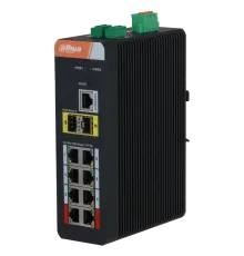 Dahua DH-IS4210-8GT-120 PoE Комутатор 10 портів керований
