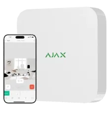 Ajax NVR (8ch) (8EU) white Відеореєстратор