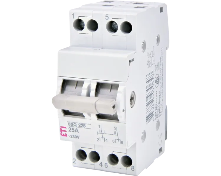 ЕТІ SSQ 240 "1-0-2", 2p 40A Перемикач навантаження
